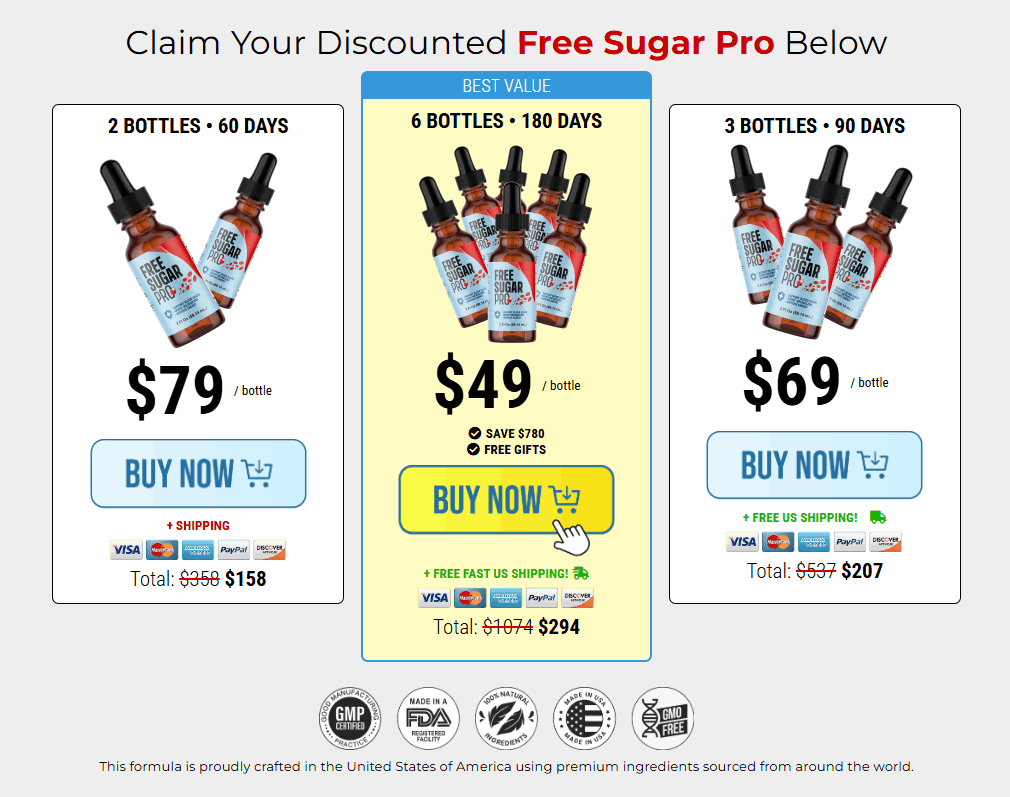 free sugar order